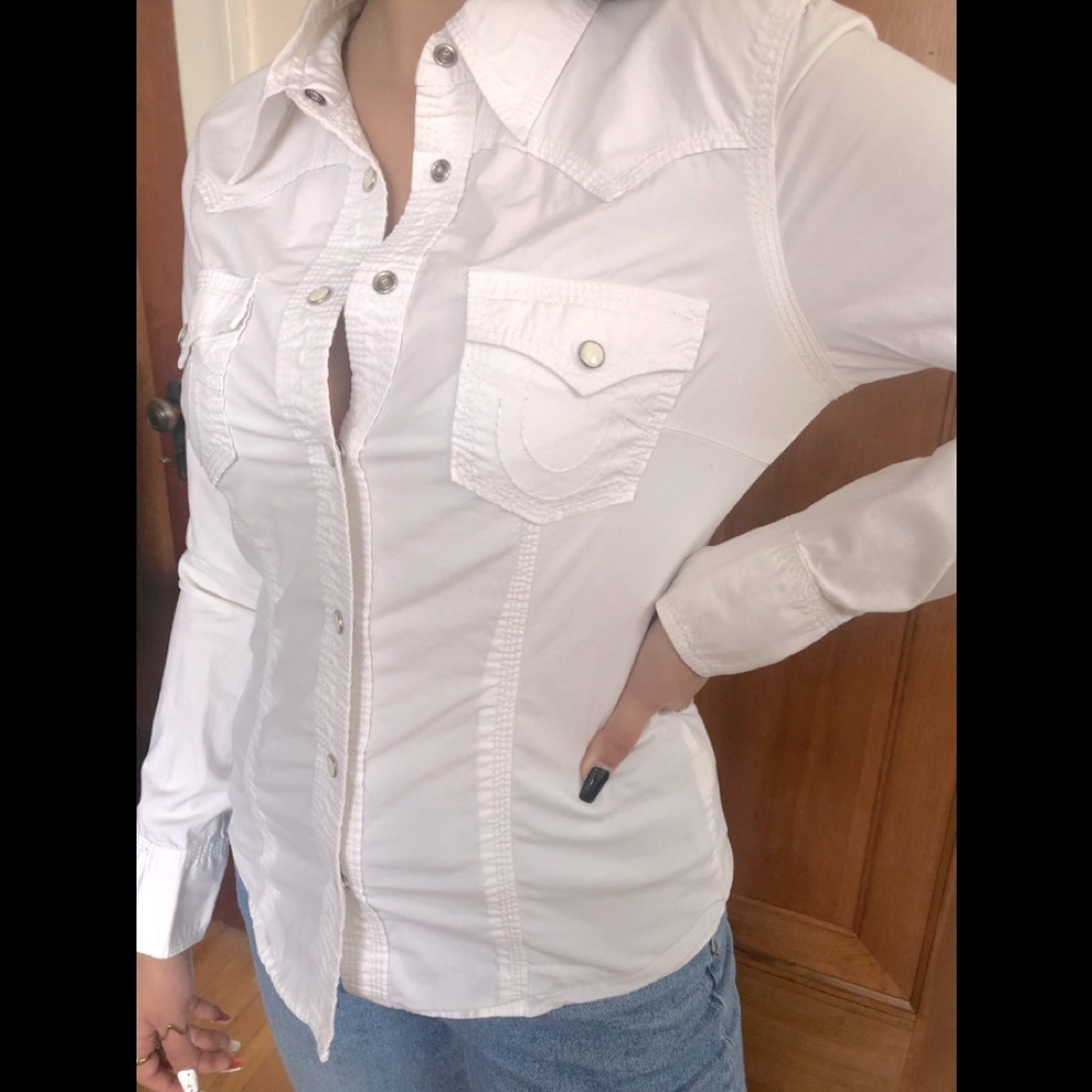 True Religion Button Up Shirt